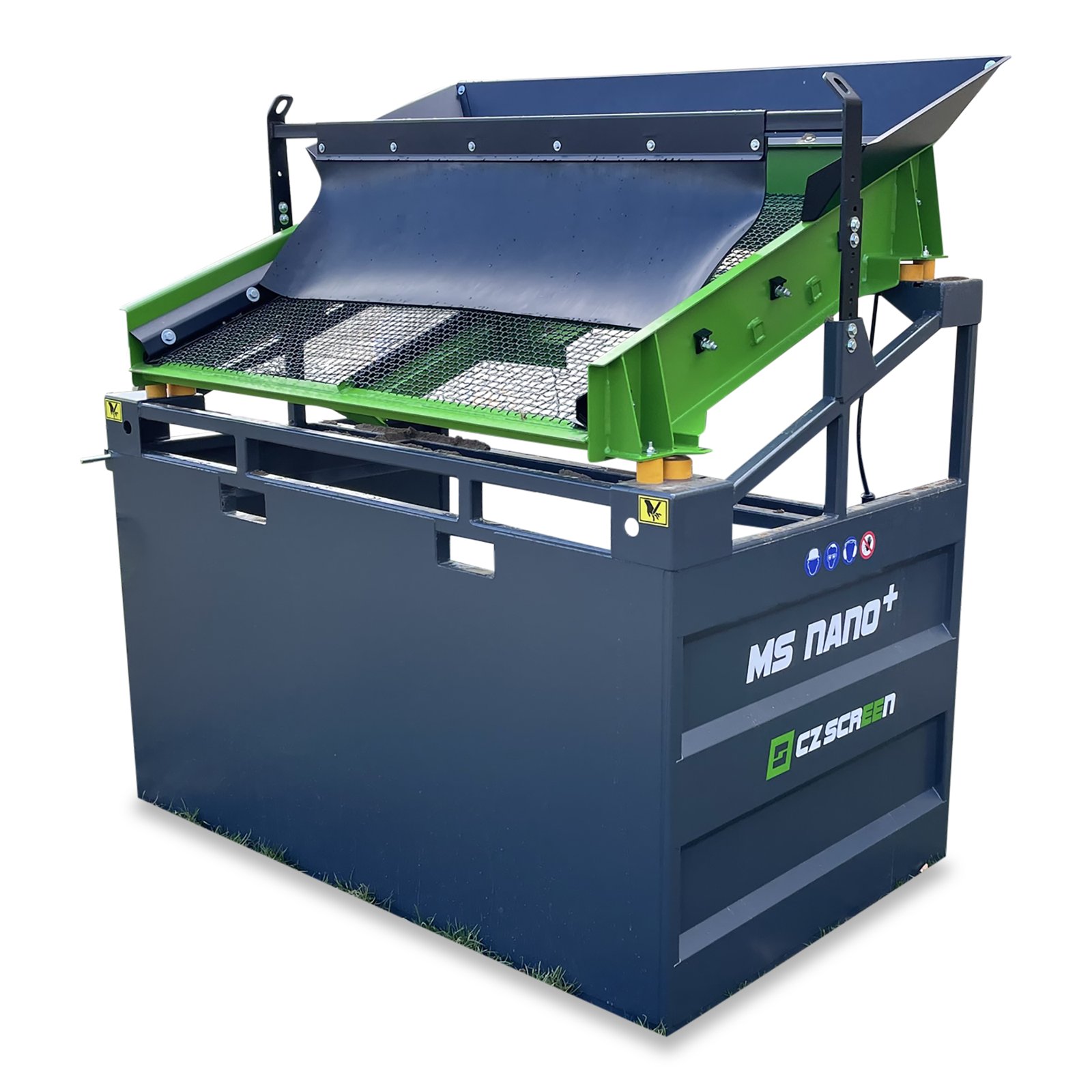 CZ Screen Siebanlage MS NANO+ mieten – 350 kg Einsatzgewicht, 5 - 20 t/hod