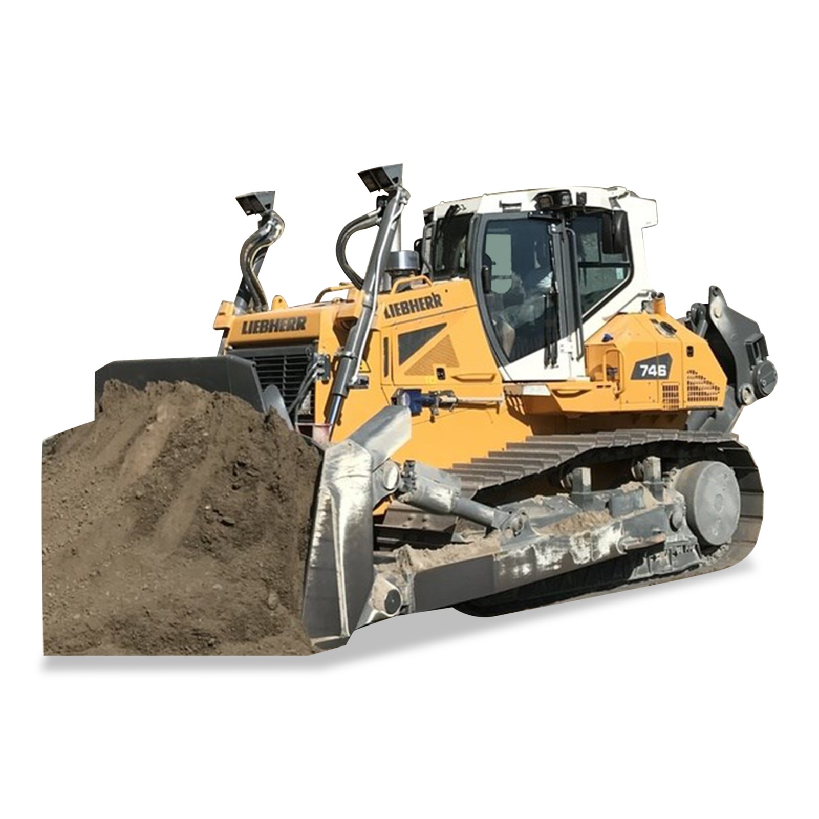 Liebherr PR 746 Litronic mieten – Planierraupe, 25.900 - 31.500 kg Einsatzgewicht