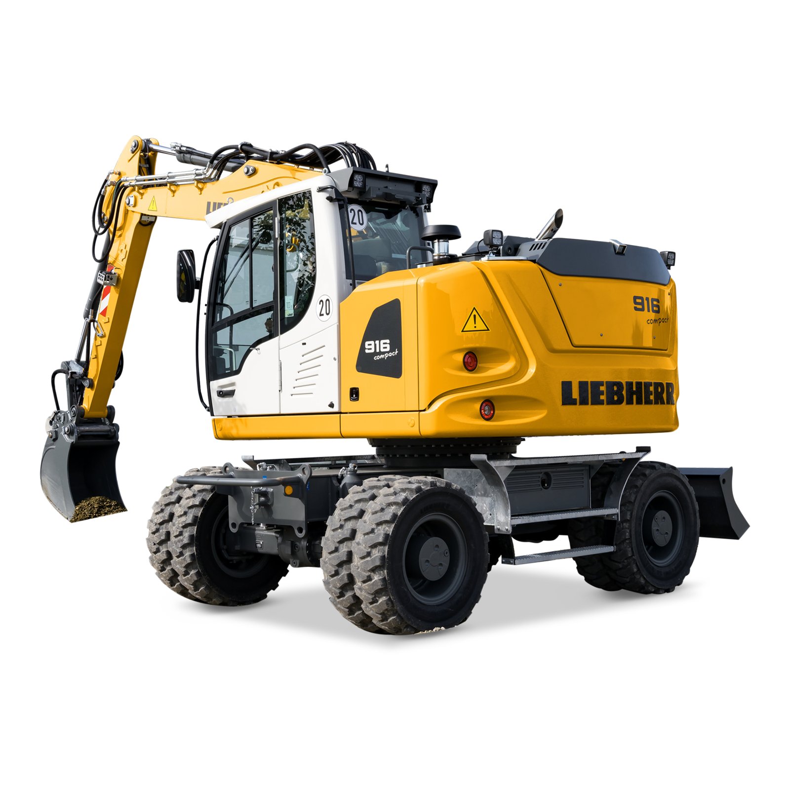 Liebherr A 916 Compact Litronic mieten – Mobilbagger, ab 297 € netto/Tag