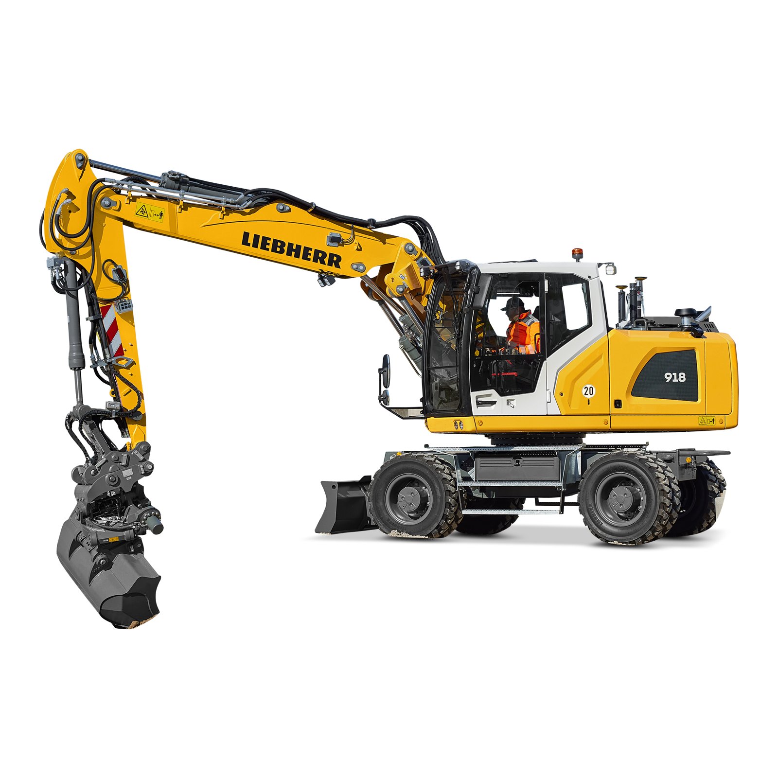 Liebherr A 918 G8.0-D Litronic mieten – Mobilbagger, ab 295 € netto/Tag