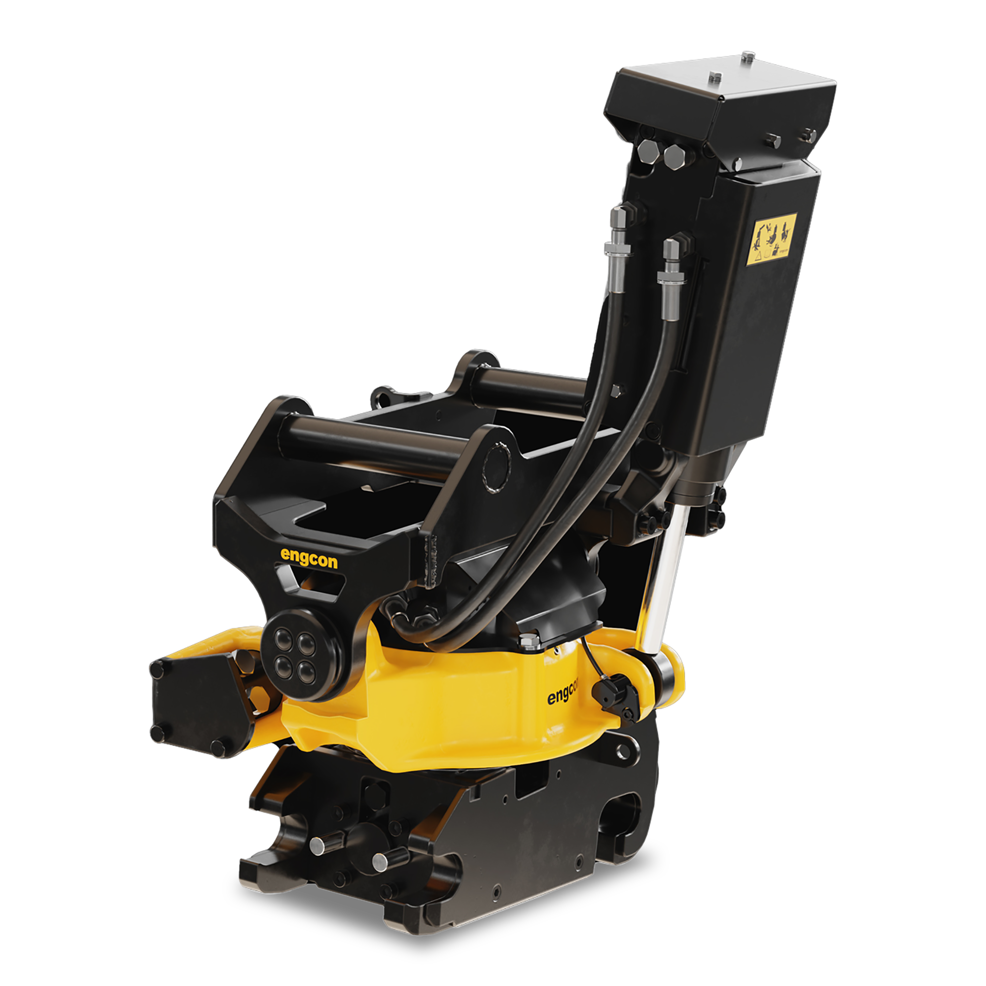 Engcon EC204 mieten – Tiltrotator, für Trägergeräte 2-4t, ab 116 kg Eigengewicht
