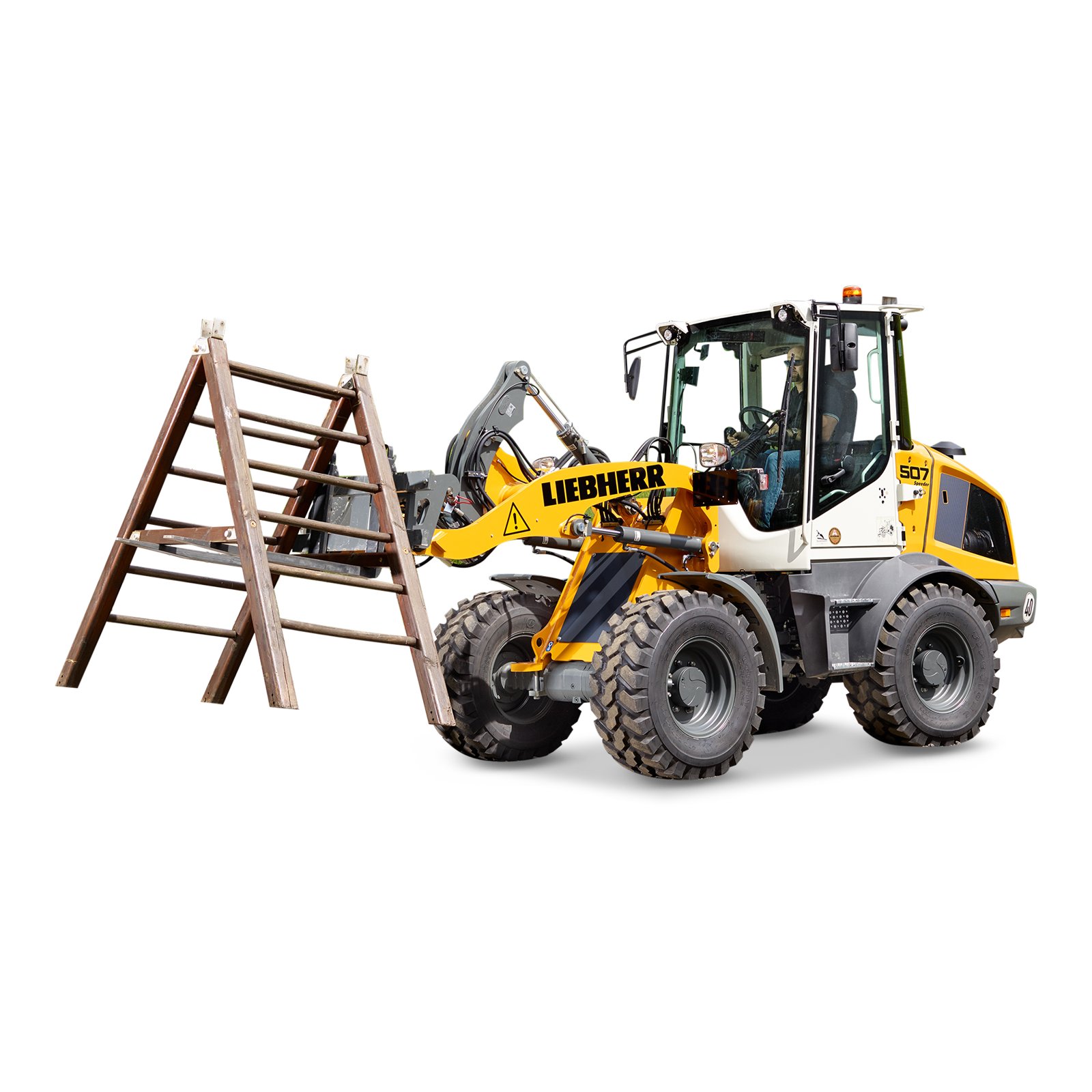 Liebherr L 507 Stereo mieten – Radlader, 0,8 - 1,60 m³ Schaufelinhalt, ab 154 € netto/Tag