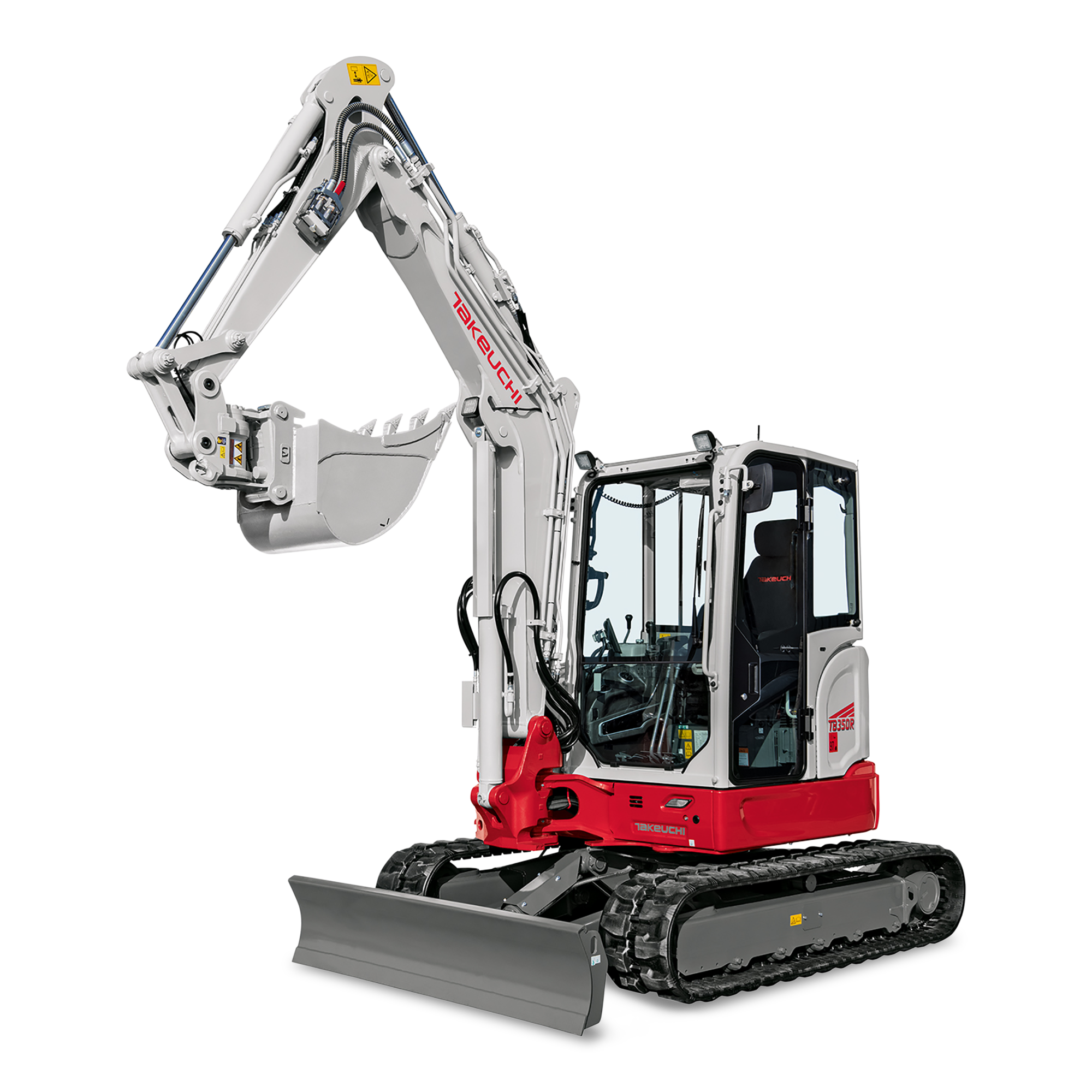Takeuchi TB 350 R mieten – Midi-Raupenbagger