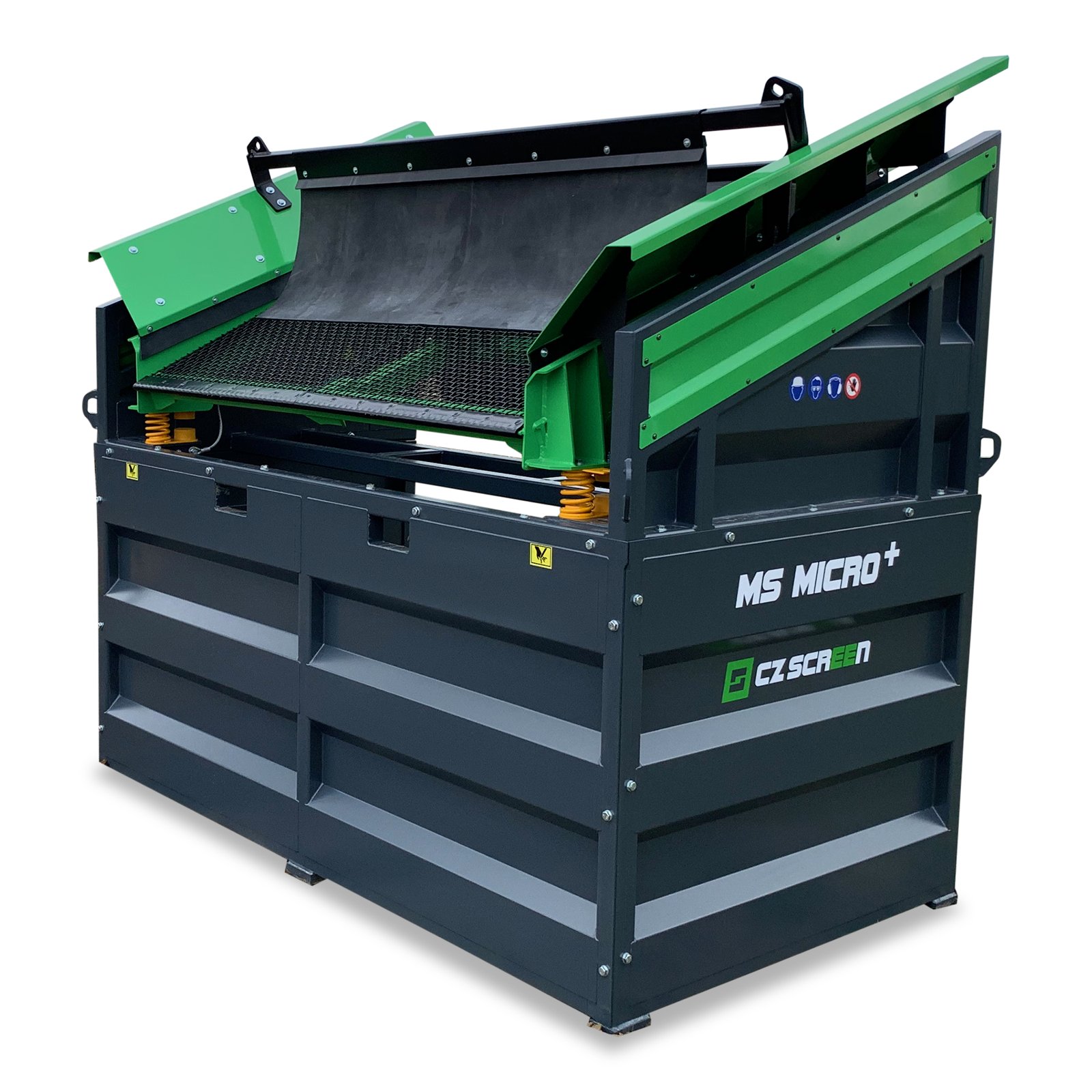 CZ Screen Siebanlage MS MICRO+ mieten – 850 kg Einsatzgewicht, 20 - 40 t/s