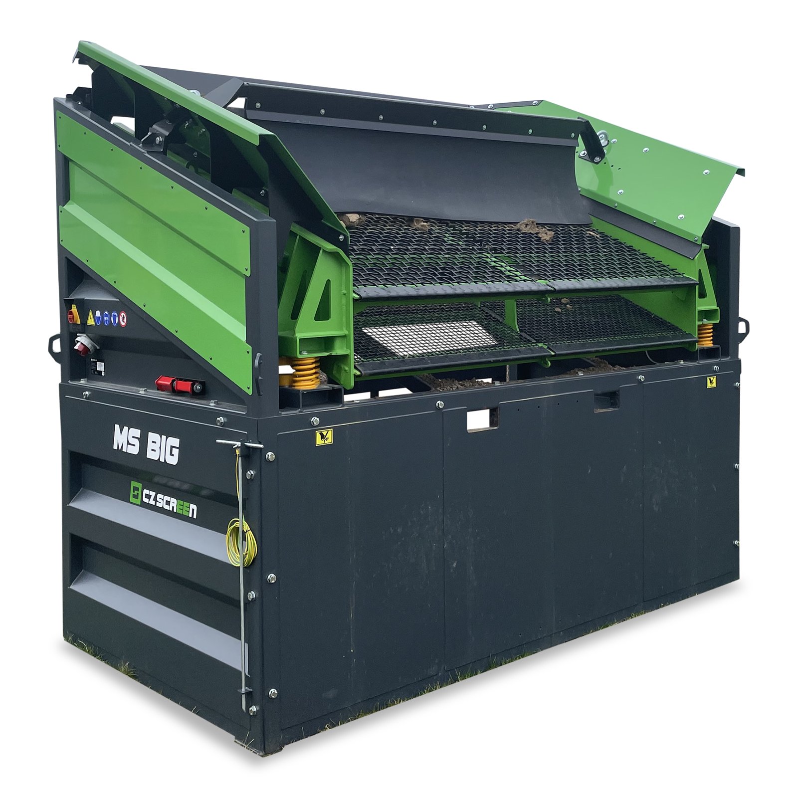 CZ Screen Siebanlage MS BIG mieten – 1,8 t Einsatzgewicht, 50 - 100 t/s