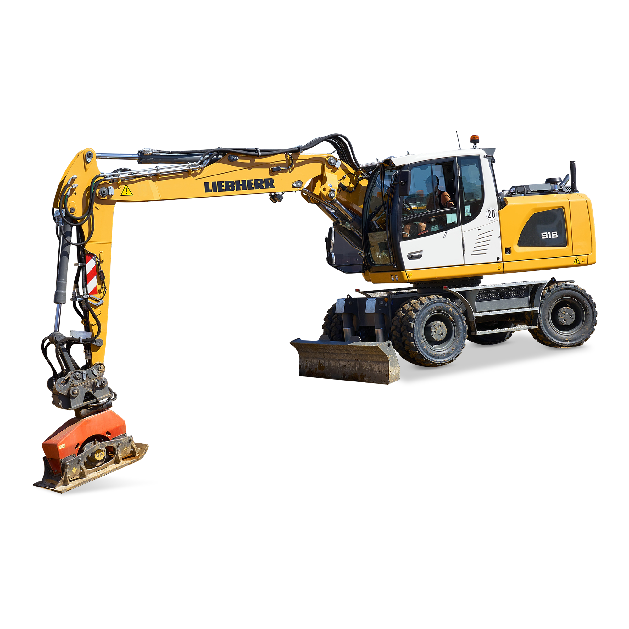 Liebherr A 918 Litronic mieten – Mobilbagger, 17,6 t Einsatzgewicht, ab 295 € netto/Tag