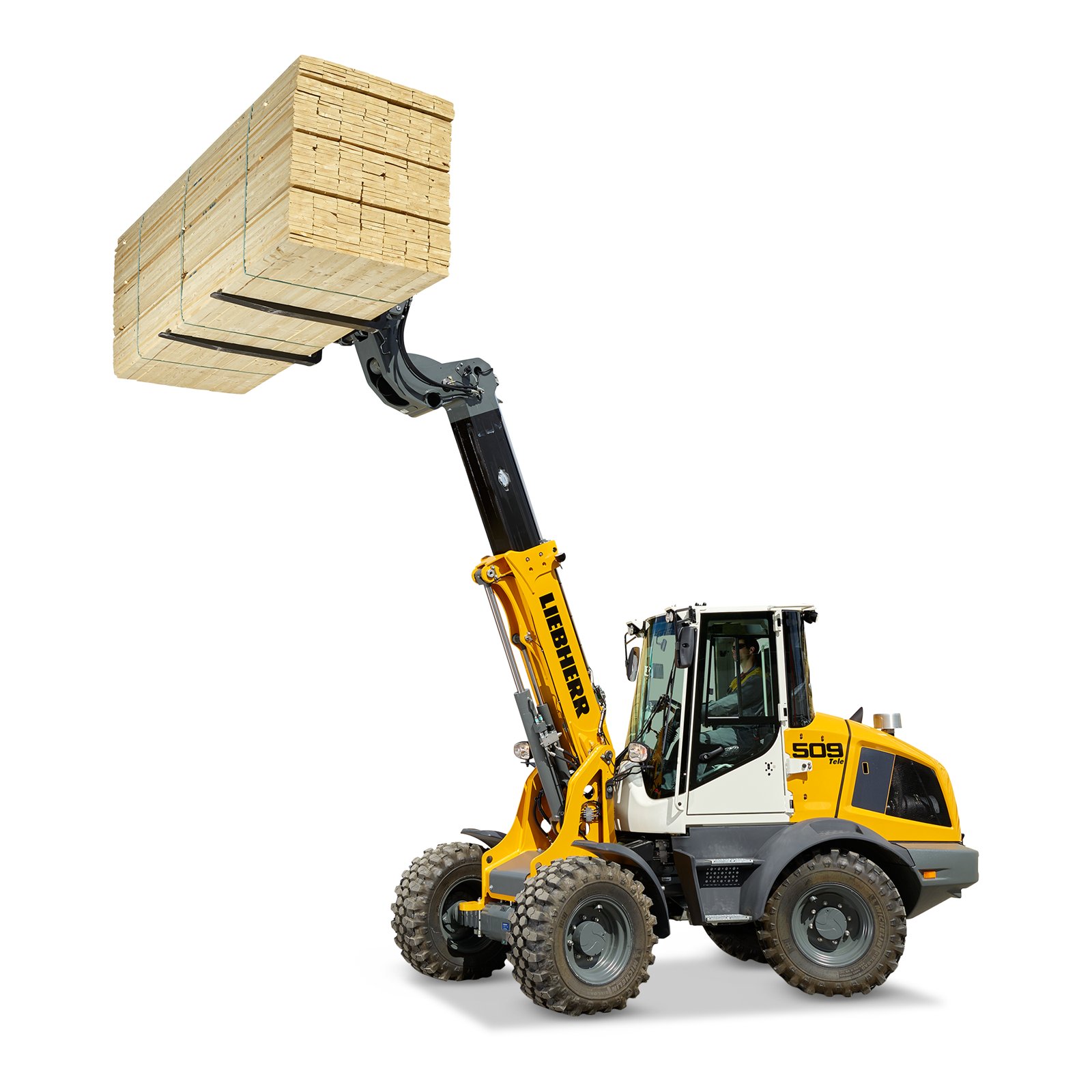Liebherr L 509 Tele mieten – Teleskopradlader, ab 175 € netto/Tag