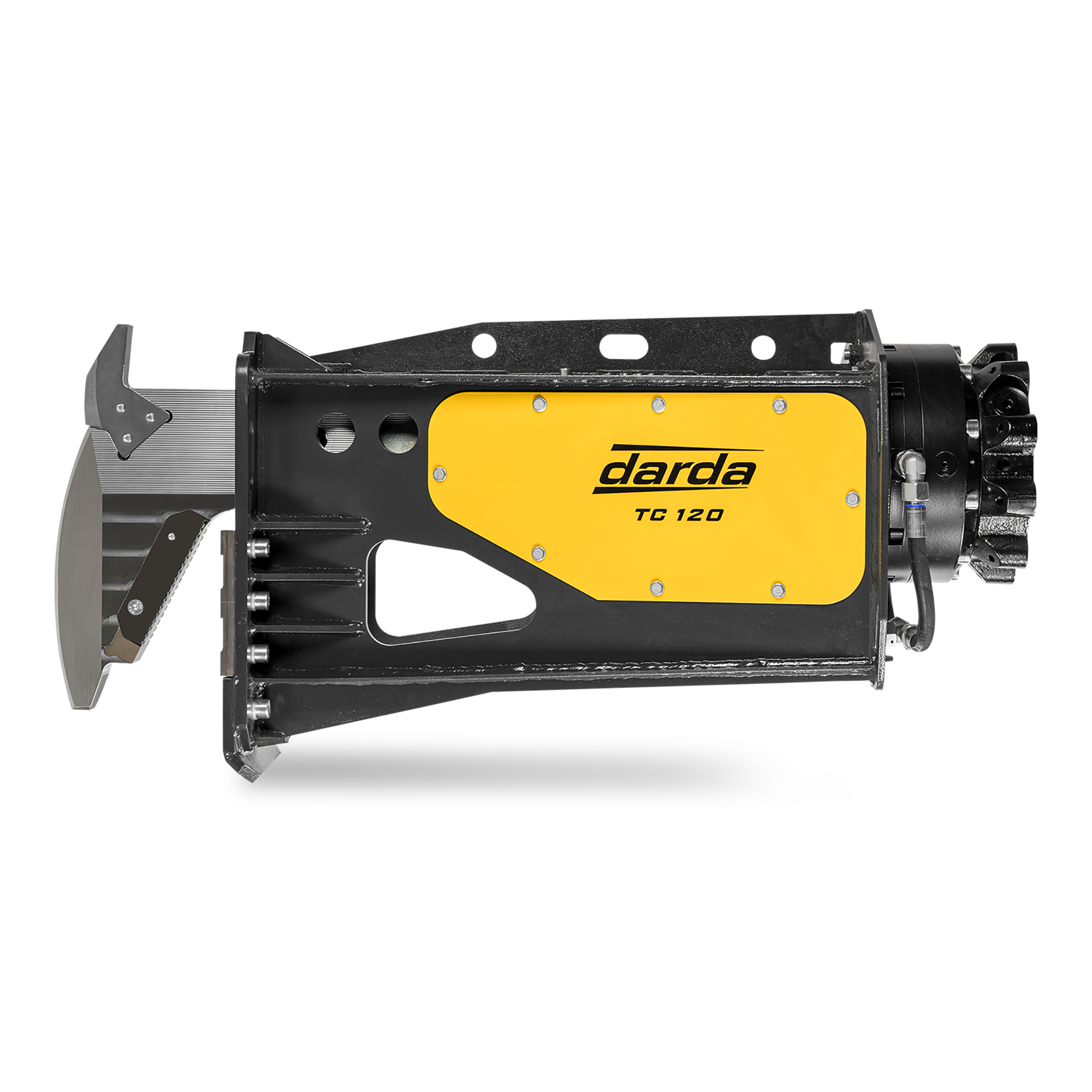 Darda TC 120 mieten – Tankschneider, 270 kg Eigengewicht, Breite 430 mm