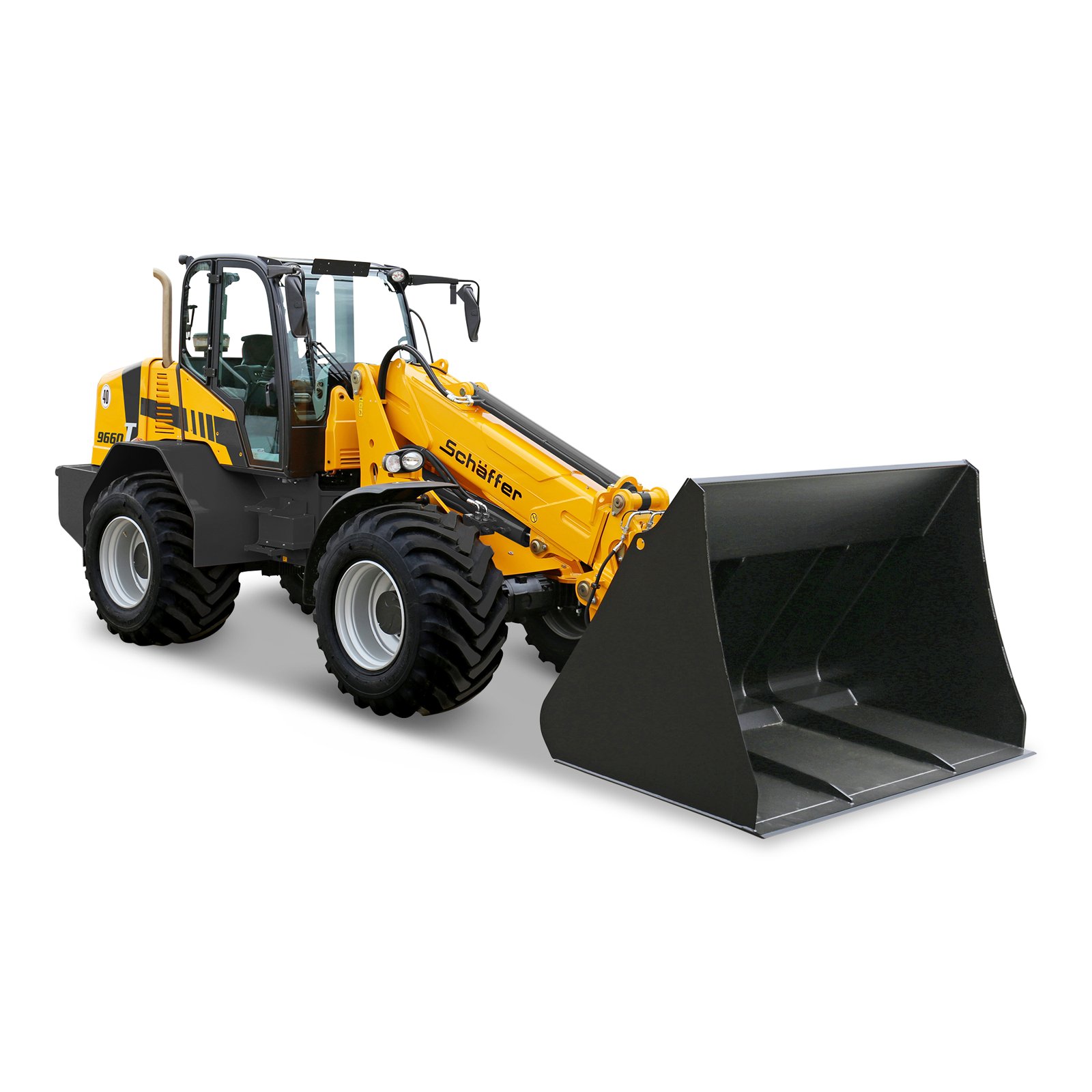 Schäffer 9660 T-2 mieten – Teleradlader, Hubhöhe 6.100 mm, ab 125 € netto/Tag