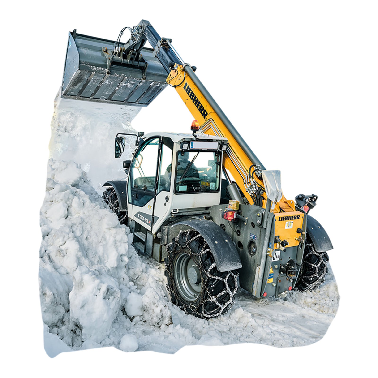 Liebherr T 33-10s mieten – Teleskoplader, Hubhöhe 9.747 mm, ab 214 € netto/Tag