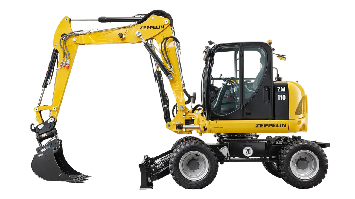 Kompakt-Mobilbagger 12,0 t mieten – 29 Standorte deutschlandweit