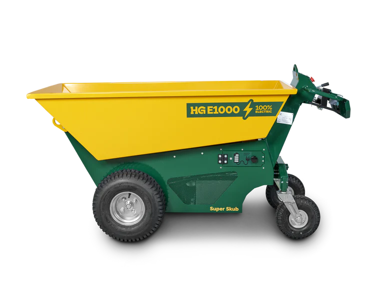 Raddumper bis 400 l Muldeninhalt elektrisch mieten – 29 Standorte deutschlandweit