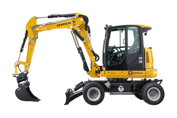 Kompakt-Mobilbagger 6,5 t mieten – 29 Standorte deutschlandweit