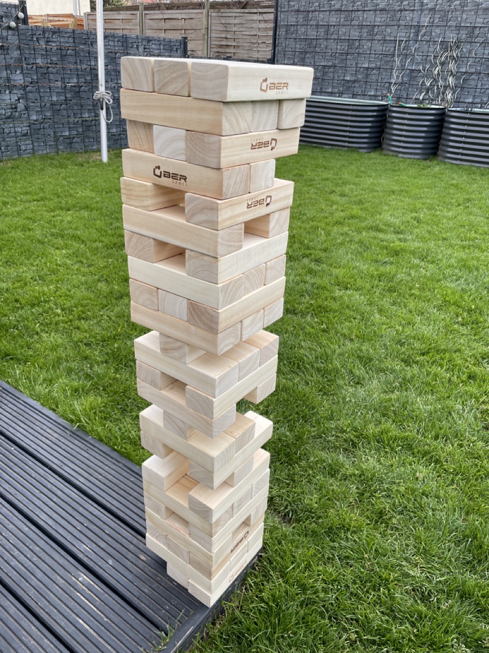XXL Jengaturm 150 cm mieten – Leipzig, ab 19 €/Tag – 5