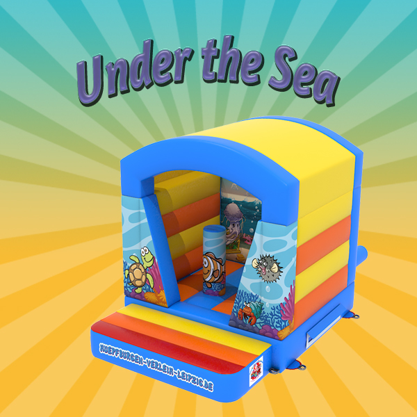 Hüpfburg „Under the Sea“ mieten – Leipzig, ab 89 €/Tag