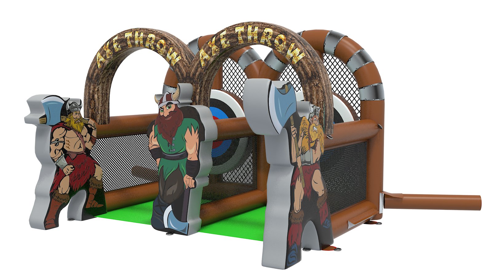 Aufblasbares XXL-Axtwerfen (Axe Throwing) mieten – Leipzig, ab 109 €/Tag – 5