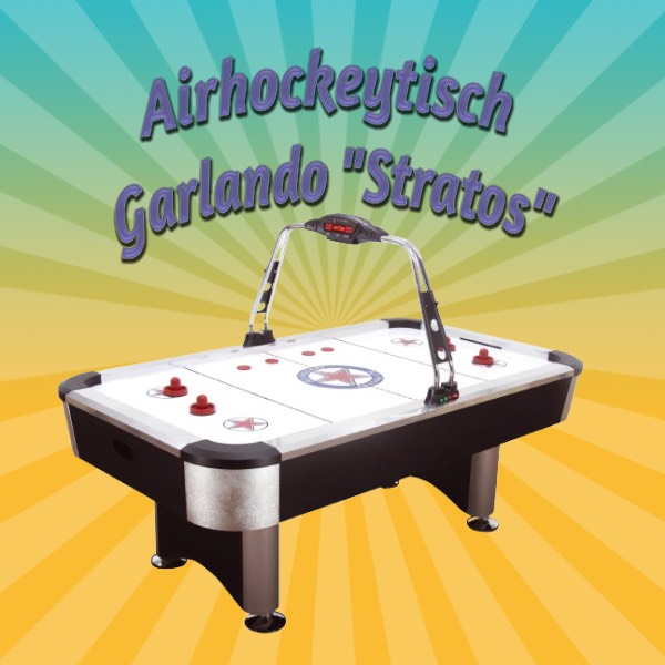 Profi-Airhockeytisch Garlando Stratos mieten – Leipzig, ab 149 €/Tag
