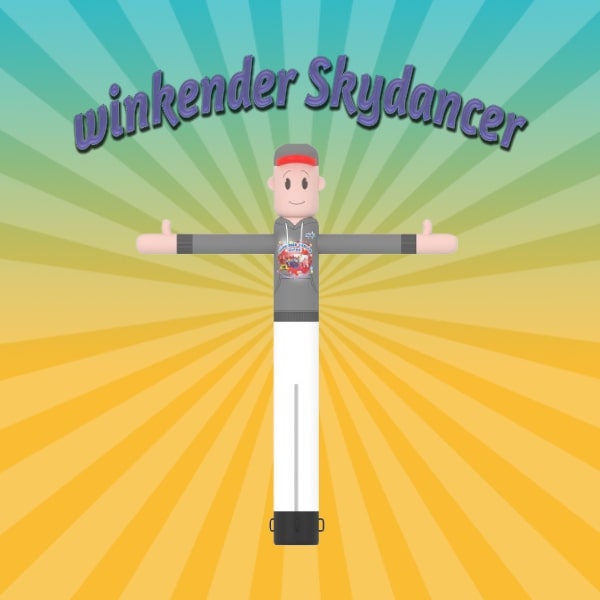 winkender Skydancer mieten – Leipzig, ab 49 €/Tag