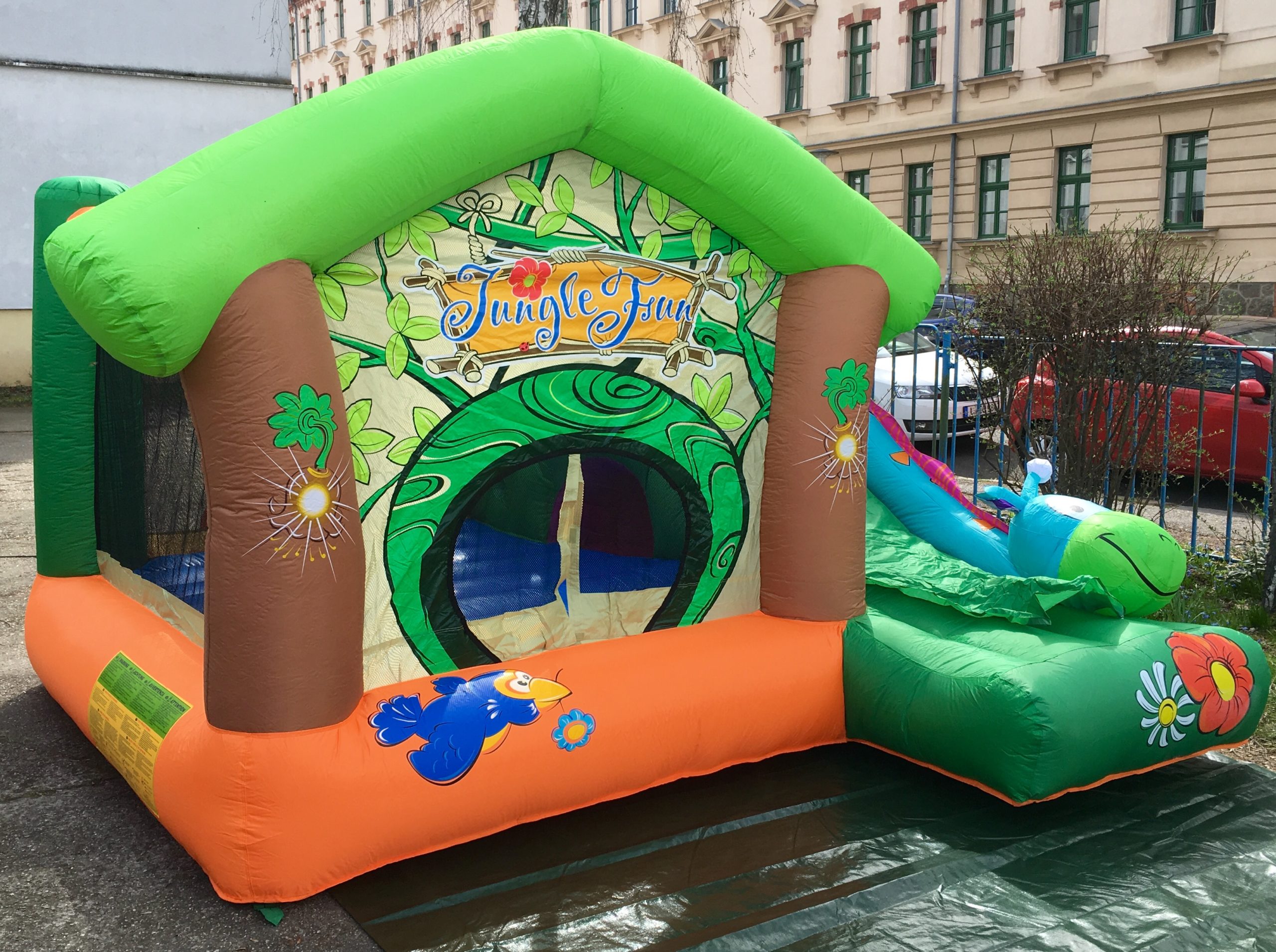 Hüpfburg Jungle Fun (Nylon) mieten – Leipzig, ab 79 €/Tag – 5