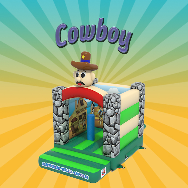 Hüpfburg „Cowboy“ mieten – Leipzig, ab 89 €/Tag