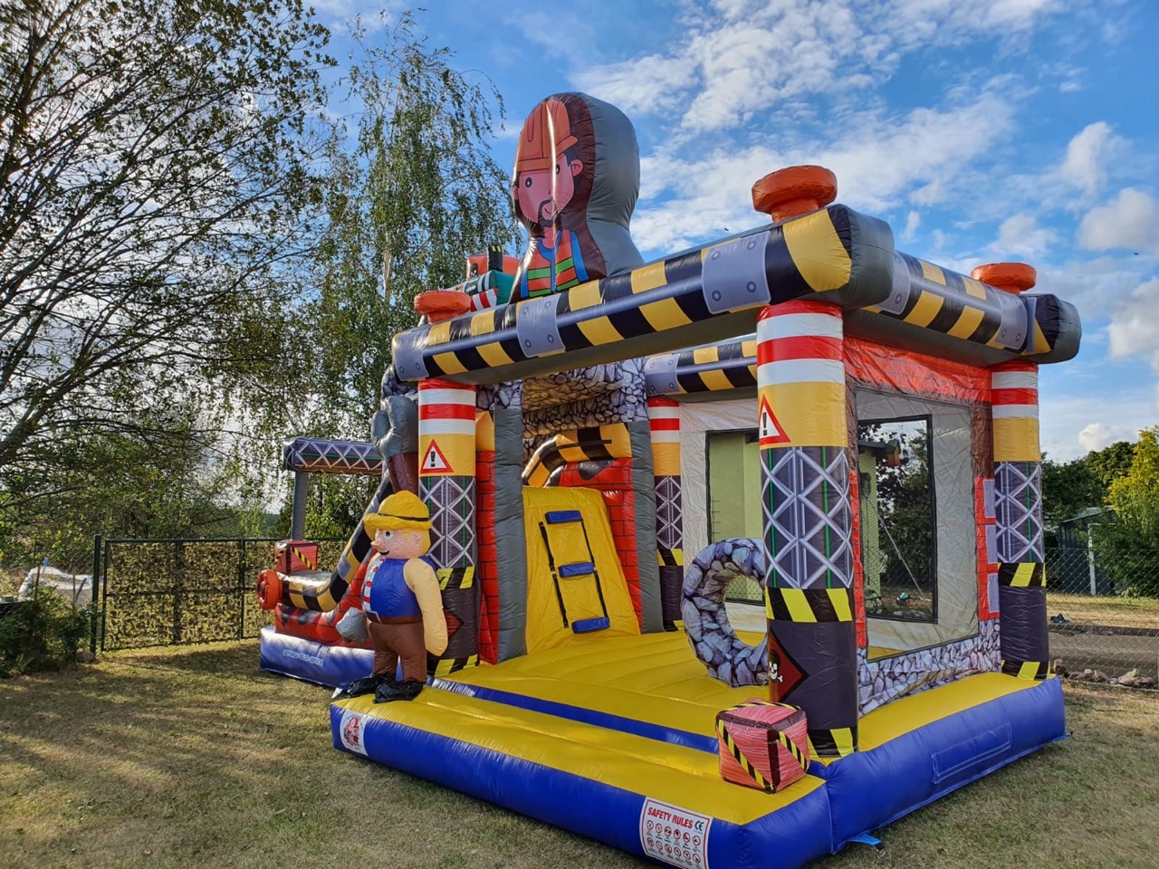 Hüpfburg Baustelle mieten – Leipzig, ab 189 €/Tag – 4