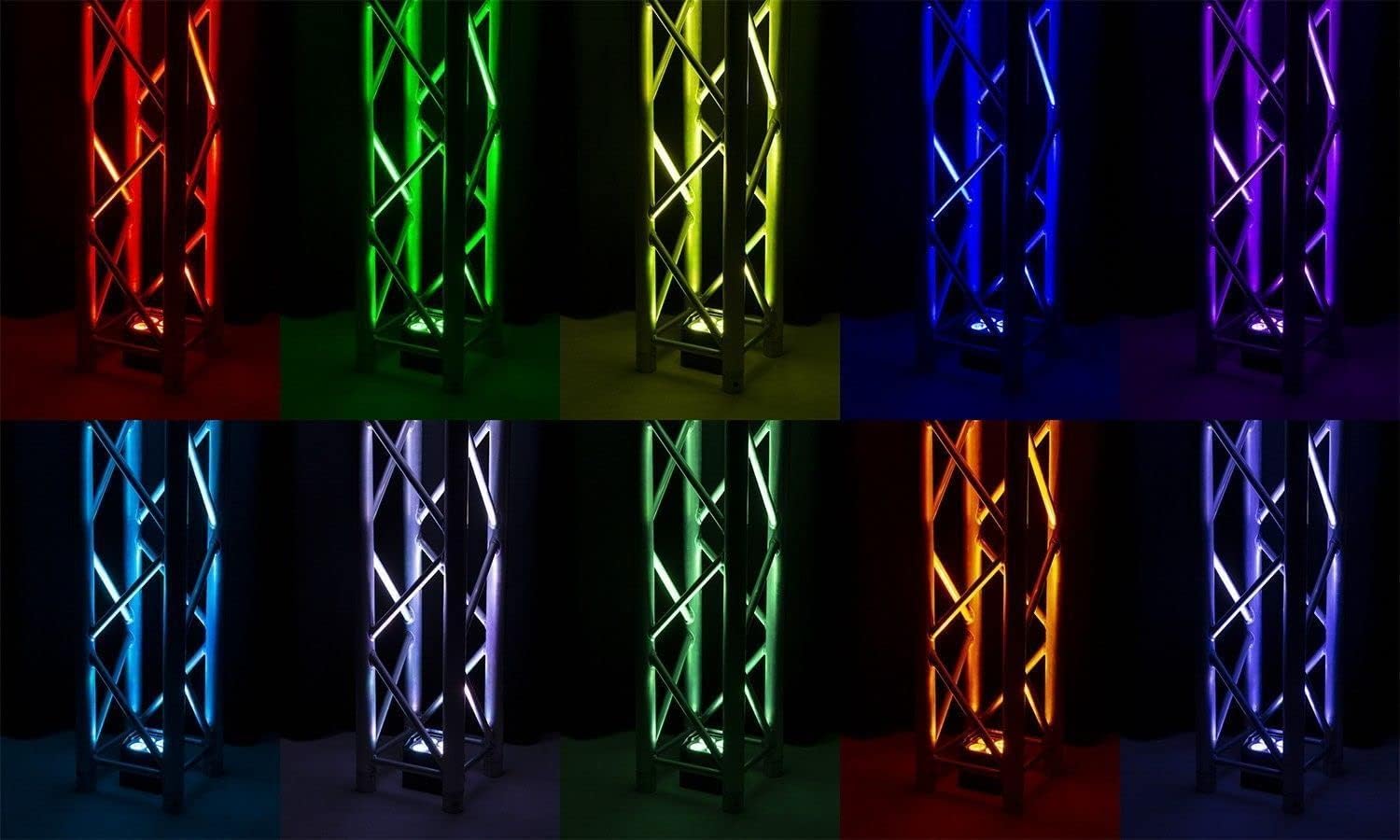 BeamZ Bbp94w Akku LED Strahler Uplight 4er Set mieten – Leipzig, ab 49 €/Tag – 2
