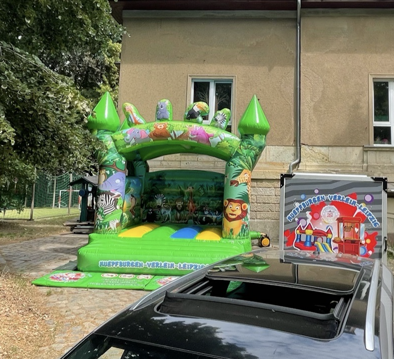 Hüpfburg „Dschungeltiere“ mieten – Leipzig, ab 109 €/Tag – 2