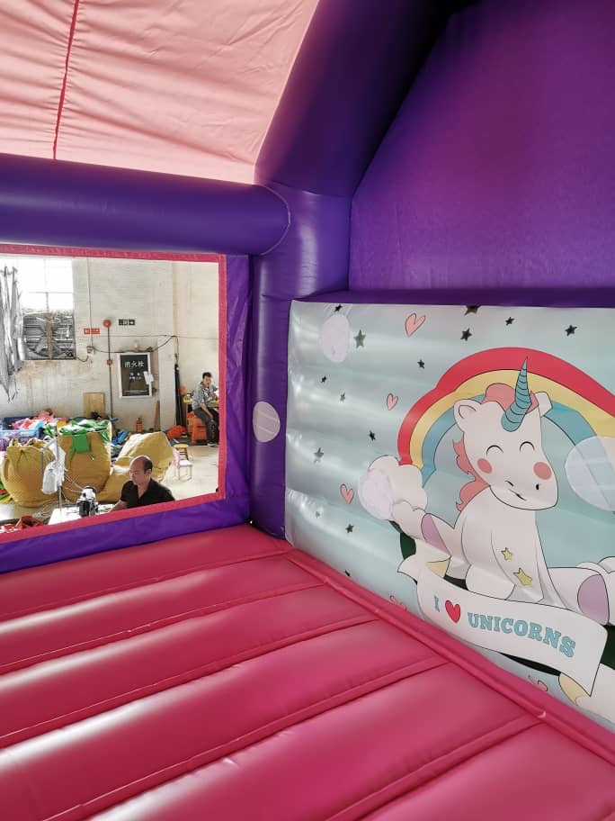 Hüpfburg „Einhorn“ (IPS System) mieten – Leipzig, auf Anfrage – 4