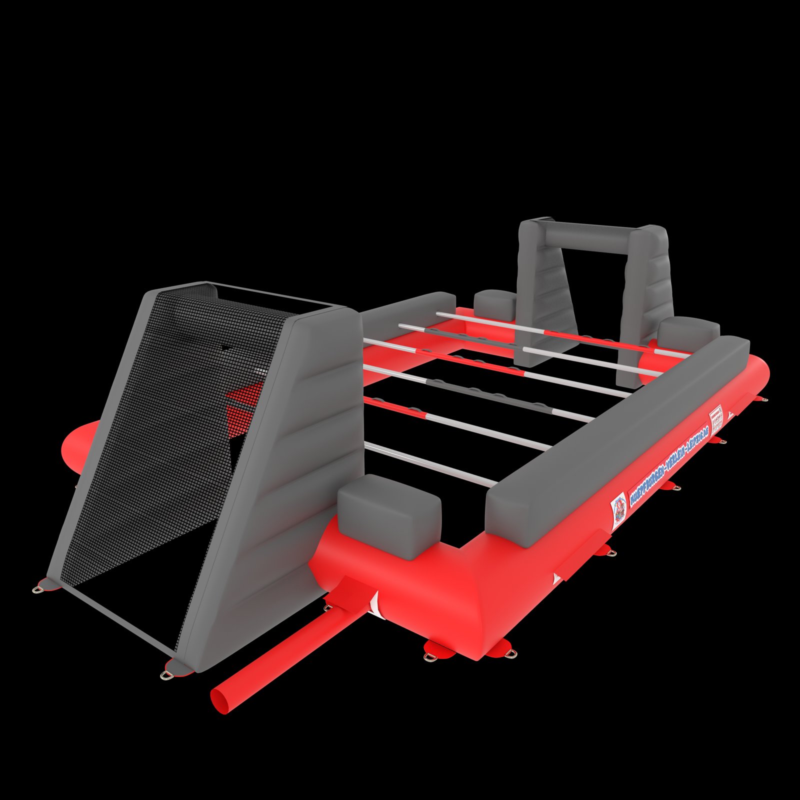 riesiger Menschenkicker 12 x 7m mit Stangen mieten – Leipzig, ab 219 €/Tag – 2