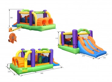 Hüpfburg Abenteuerland (Nylon) mieten – Leipzig, ab 79 €/Tag – 5