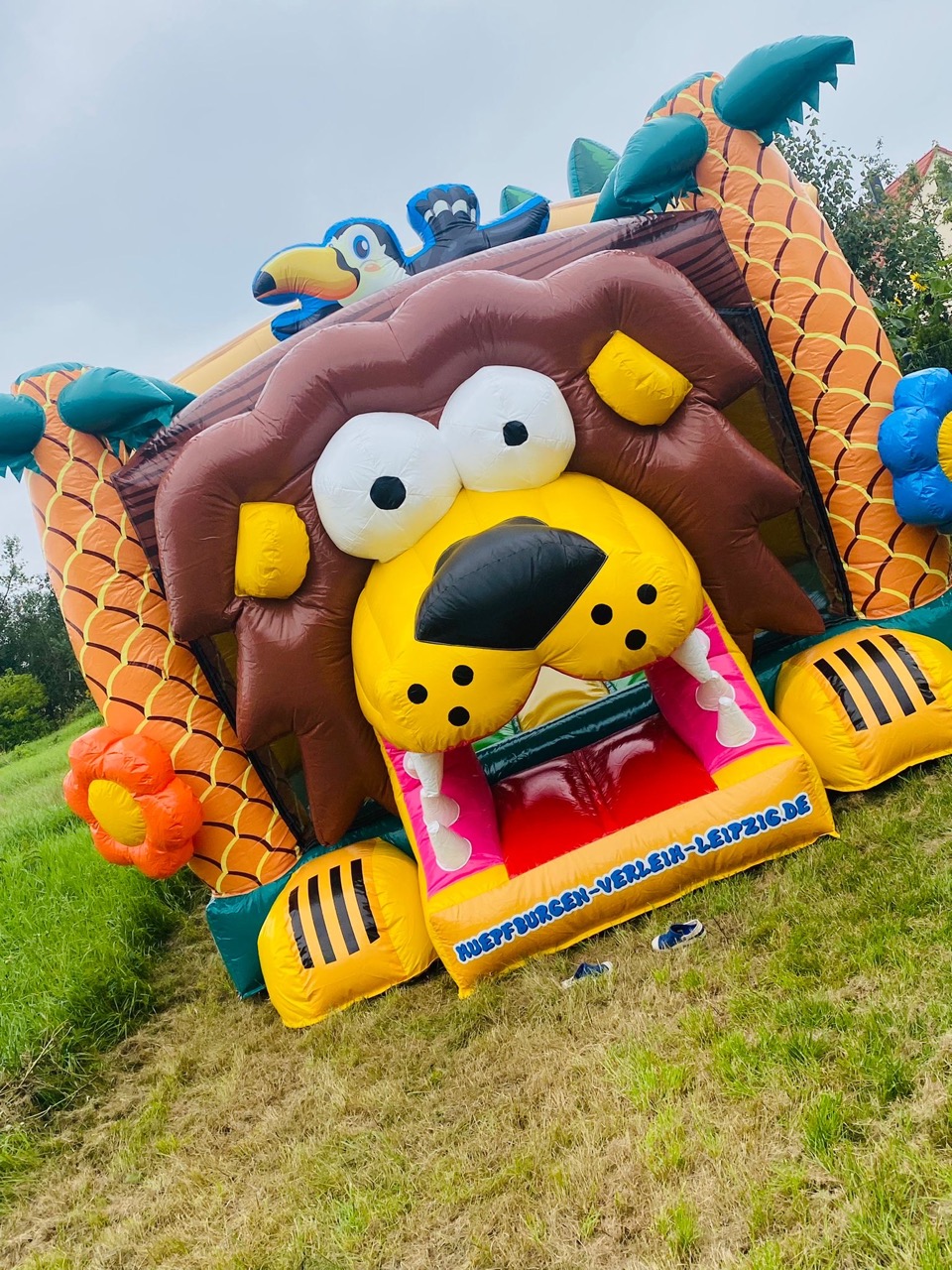 Hüpfburg „Löwenmaul“ mieten – Leipzig, ab 149 €/Tag – 3