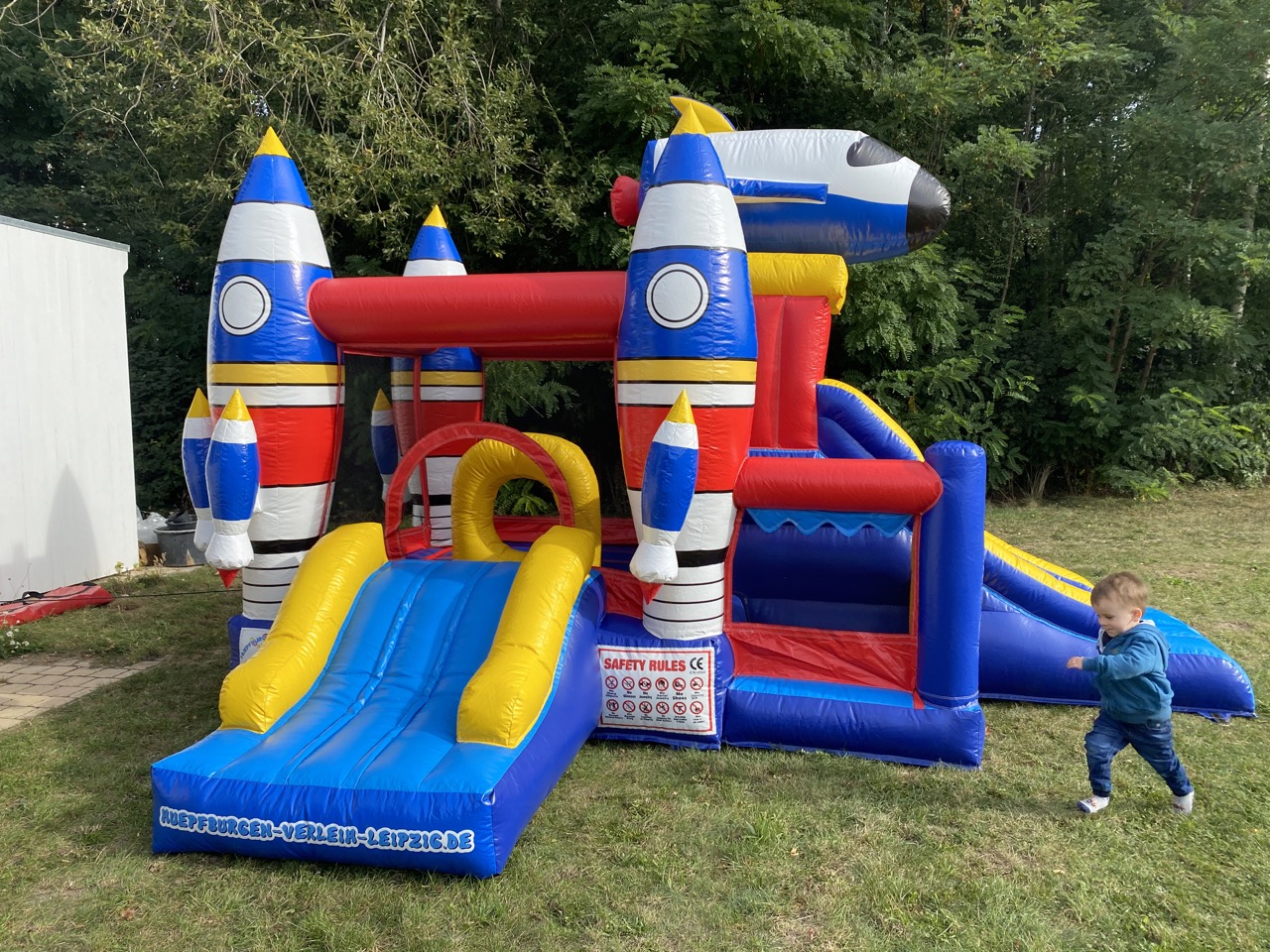 Hüpfburg Space Shuttle mieten – Leipzig, ab 109 €/Tag – 2