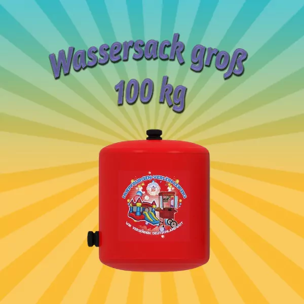 Wassersack 100kg (zur Befestigung) mieten – Leipzig, 5 € pauschal