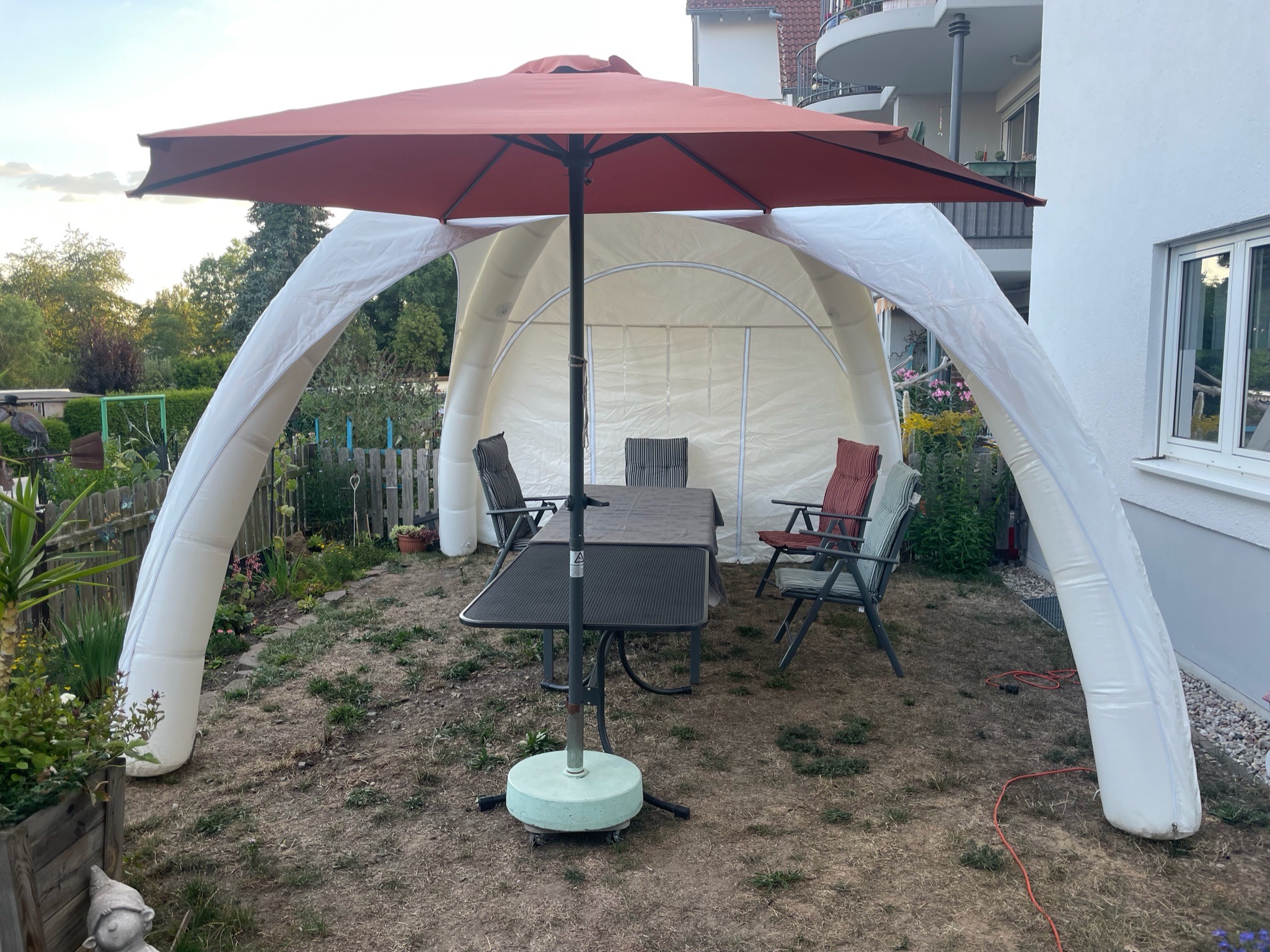 aufblasbarer Pavillon 4x4m mieten – Leipzig, ab 89 €/Tag – 4