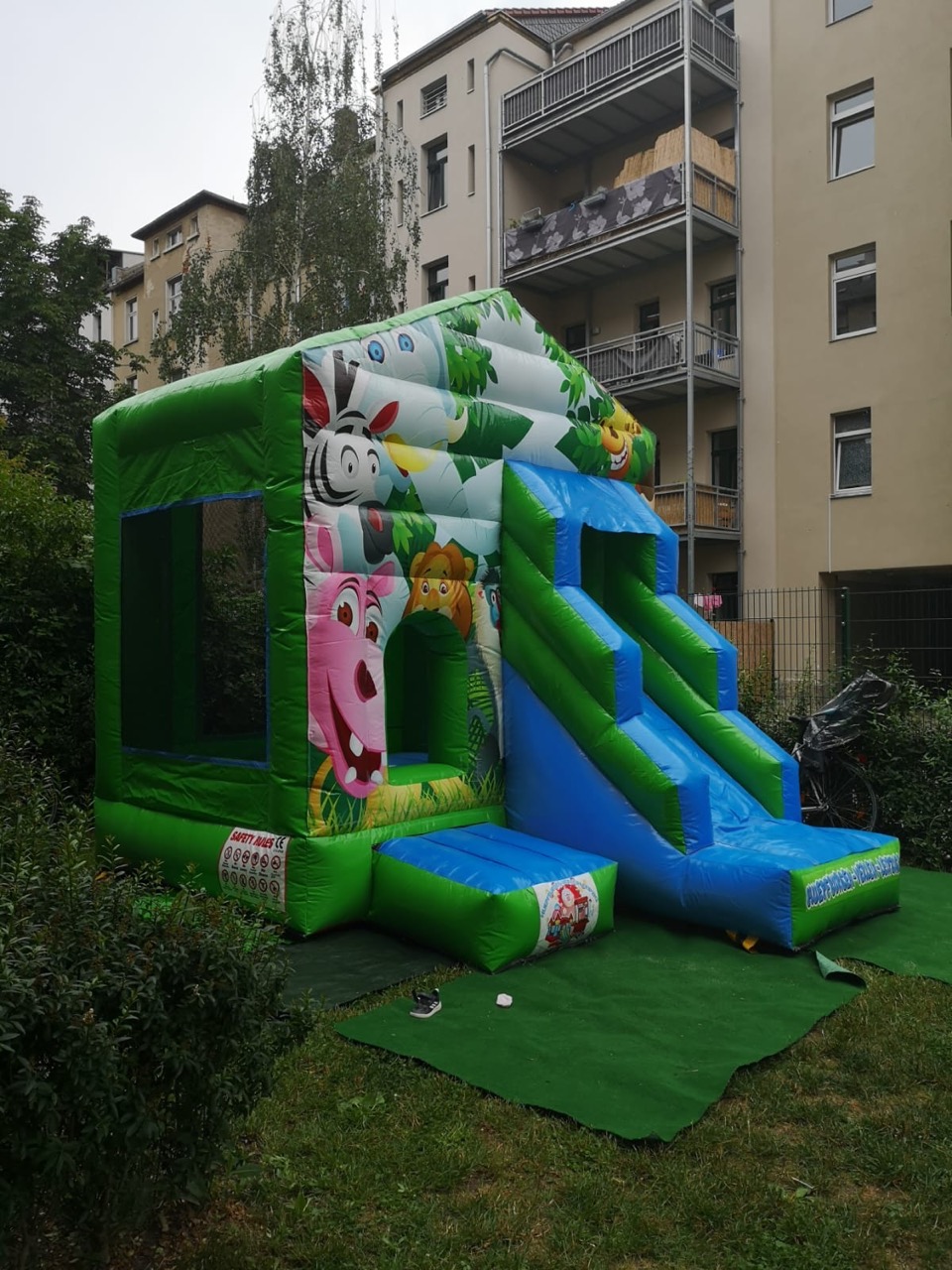 Hüpfburg Dschungelparty mieten – Leipzig, ab 89 €/Tag – 5