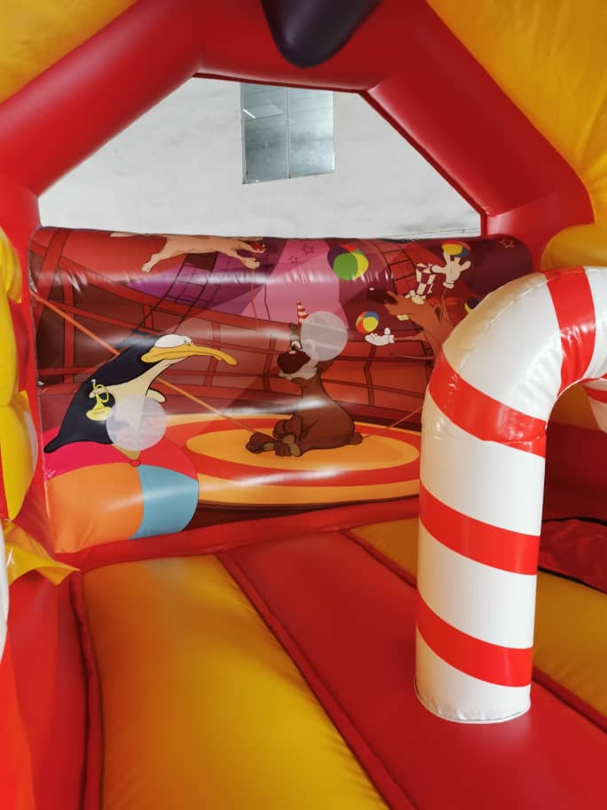 Hüpfburg „Zirkus-Clown“ (IPS System) mieten – Leipzig, ab 149 €/Tag – 5