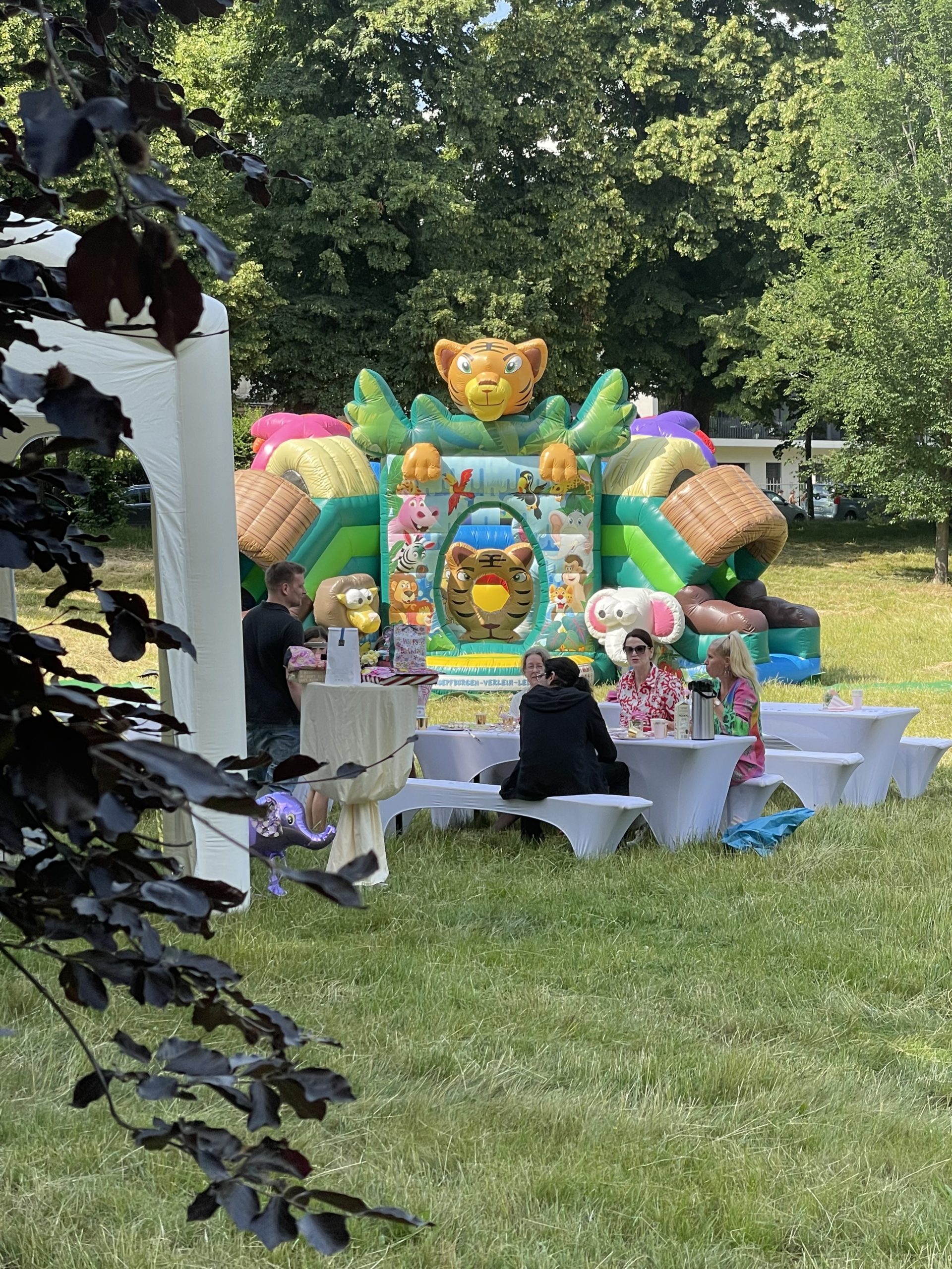 Hüpfburg „Dschungel mit 2 Rutschen“ mieten – Leipzig, ab 189 €/Tag – 4