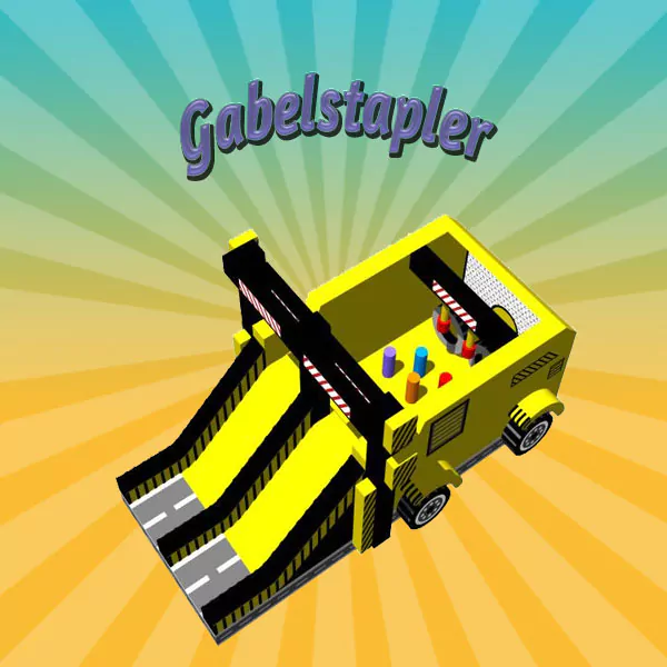 Hüpfburg Gabelstapler mieten – Leipzig, ab 189 €/Tag