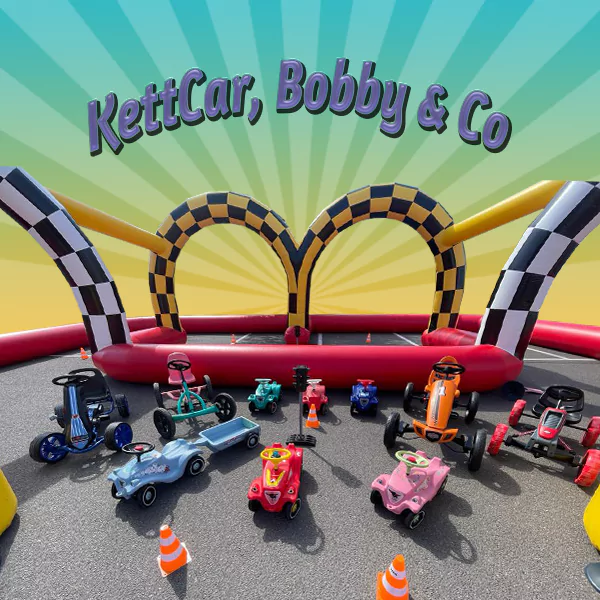 Kettcar- & Bobbycar-Set mit Verkehrsschildern, Ampeln mieten – Leipzig, ab 99 €/Tag