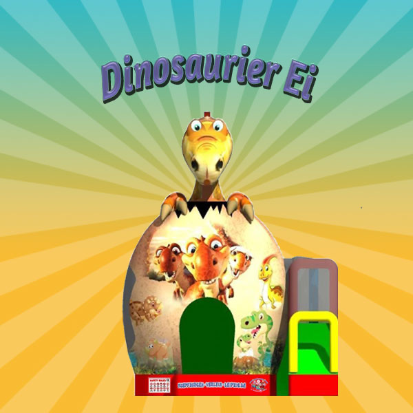 Hüpfburg „Dinosaurier-Ei“ mieten – Leipzig, ab 189 €/Tag