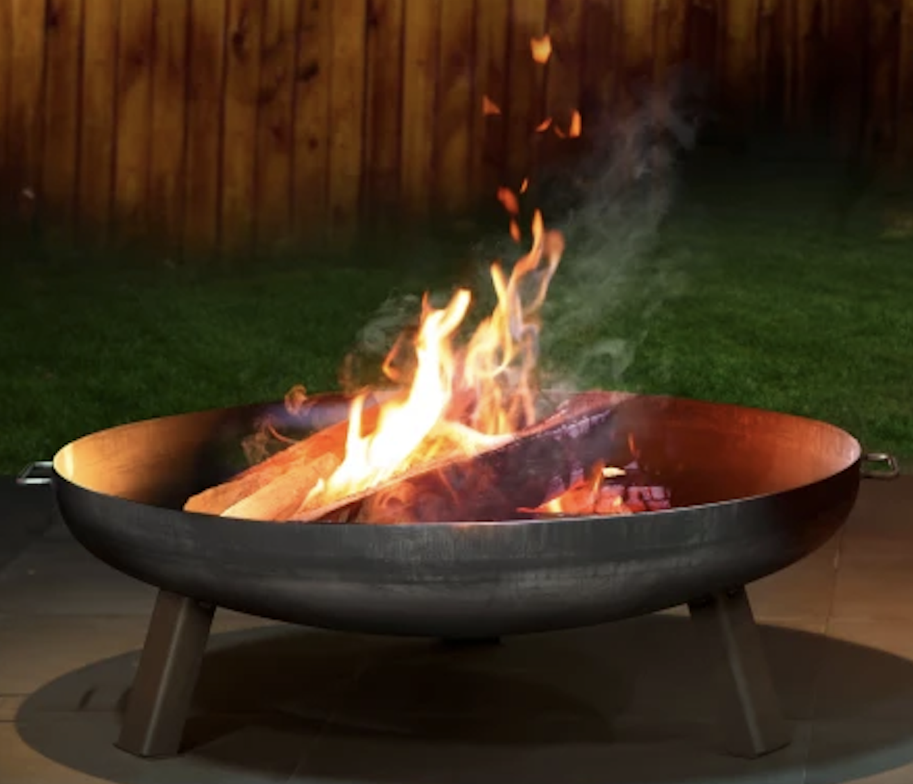 Feuerschale 100 cm für Stockbrot & Marshmallows mieten – Leipzig, ab 12,50 €/Tag – 2