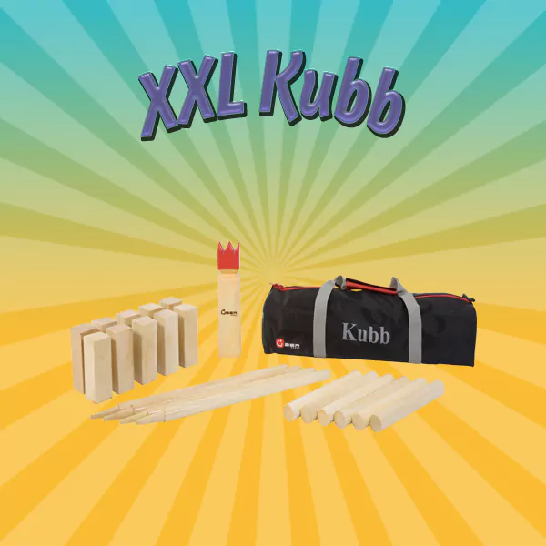 XXL Kubb Holzspielzeug mieten – Leipzig, ab 12,50 €/Tag