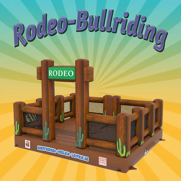 Bull Riding – Rodeoanlage – Bullenreiten inkl. Personal mieten – Leipzig, ab 599 €/Tag