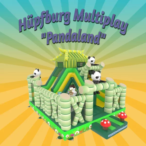 Hüpfburg „Pandaland“ mieten – Leipzig, ab 189 €/Tag