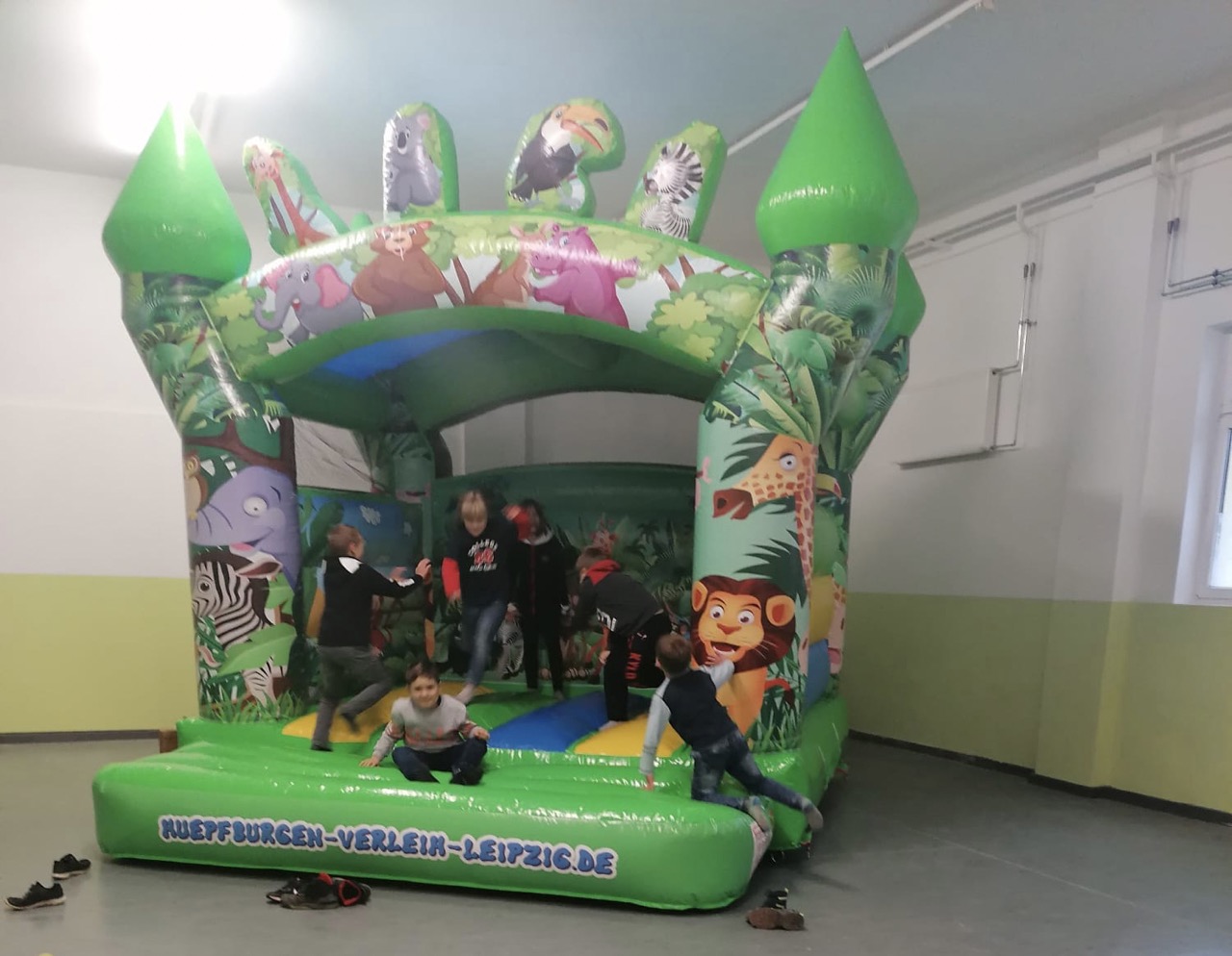 Hüpfburg „Dschungeltiere“ mieten – Leipzig, ab 109 €/Tag – 3