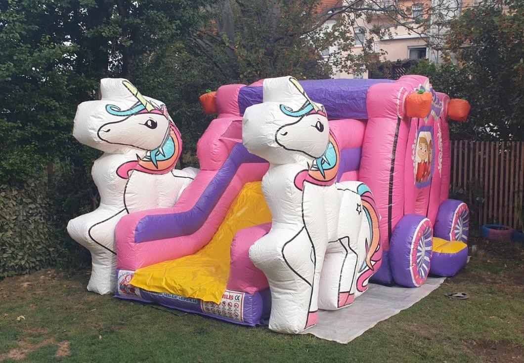 Hüpfburg Prinzessinnenkutsche mieten – Leipzig, ab 189 €/Tag – 4