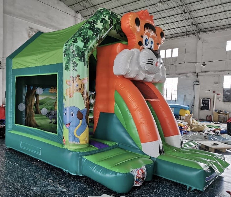 Hüpfburg „Tiger“ (IPS System) mieten – Leipzig, ab 189 €/Tag – 3