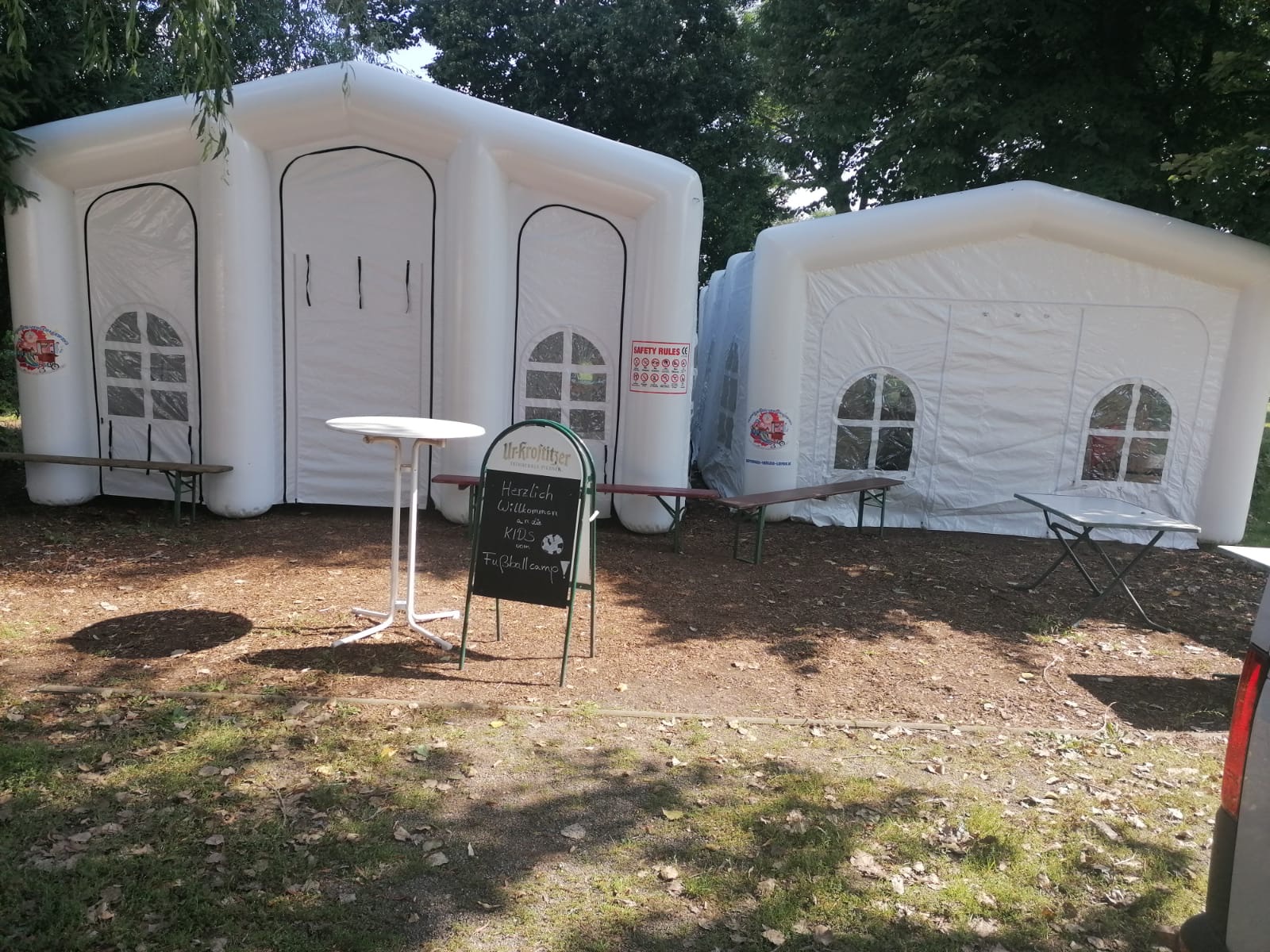 aufblasbares Partyzelt 5,5m x 10,5m mieten – Leipzig, ab 289 €/Tag – 4