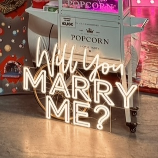 NEON-Leuchtschild „Will you Marry Me“ mieten – Leipzig, ab 79 € (Fr–Mo) – 3