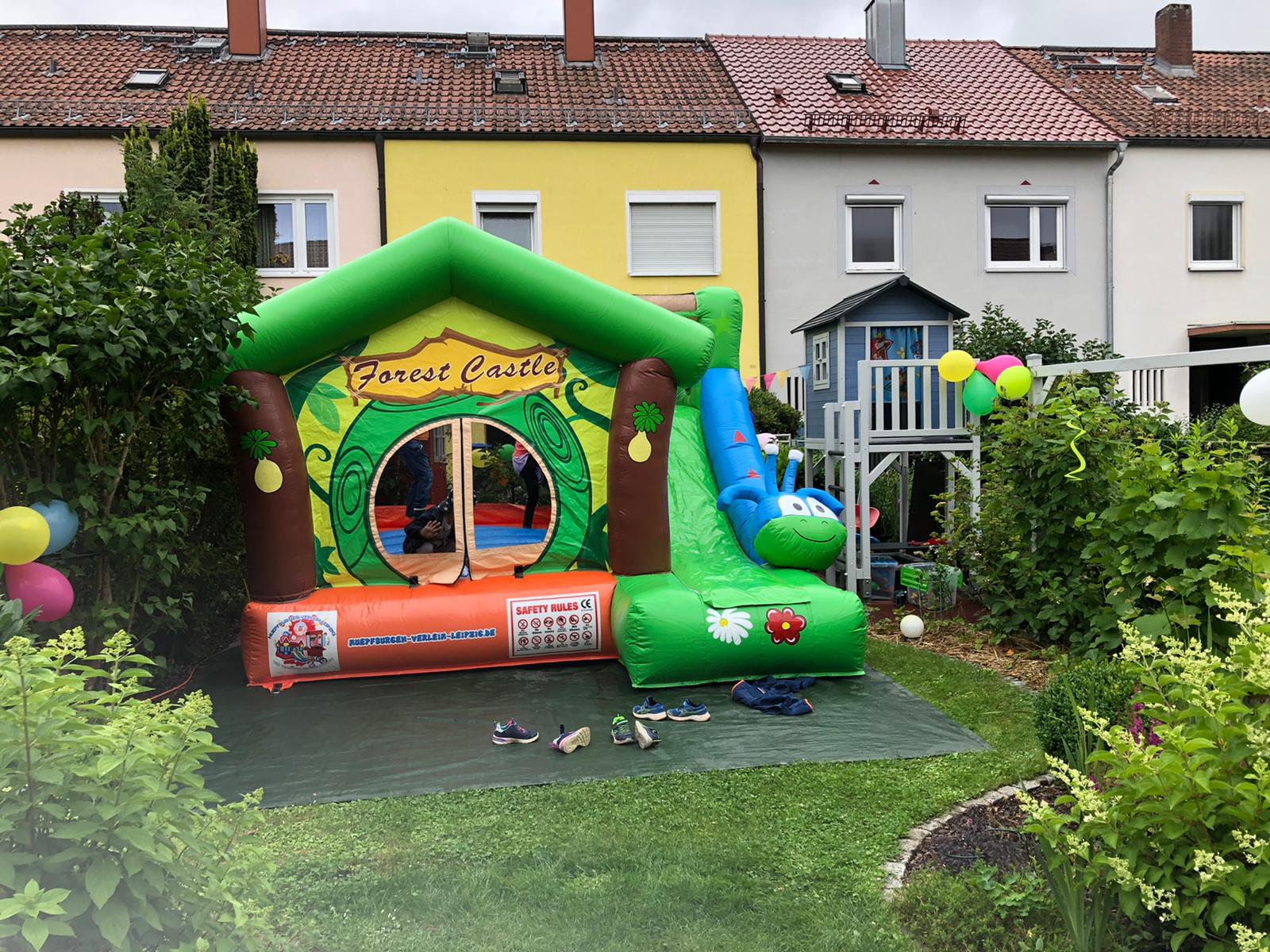 Hüpfburg Jungle Fun mieten – Leipzig, ab 109 €/Tag – 3